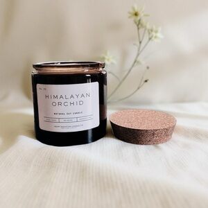 Delish Himalayan Orchid Candle, Vegan, Non-Toxic